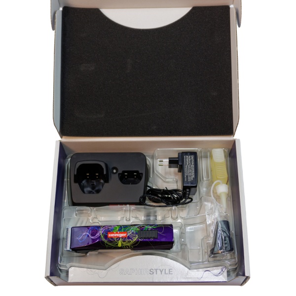 Машинка Heiniger Saphir Style для стрижки животных, собак, кошек с лезвием #40 0,25 мм