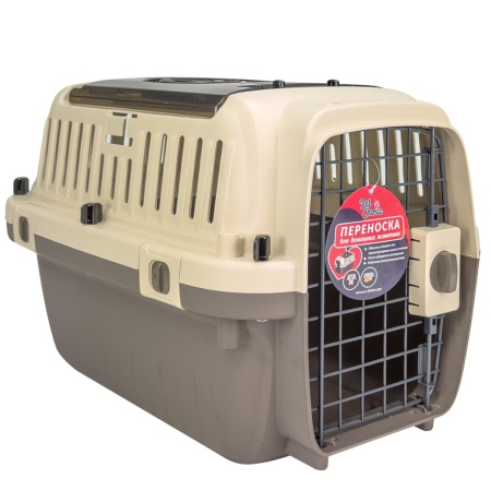 Переноска Superior Range 51х33х33 см для кошек и собак Pet Choice с креплением к ремню безопасности автомобиля