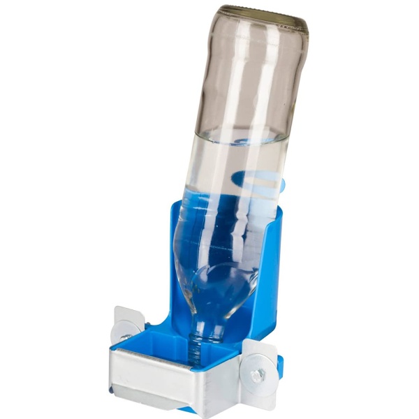 Поилка под бутылку "Ниагара" для кроликов и птиц, пластик/металл, комплект 2 шт.