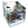 Аквариум с тумбой Newa More reef NMO 30RW Daylight LED, 28 л, с фильтром, скиммером, нагревателем и освещением рассвет-закат, белый NEW VERSION