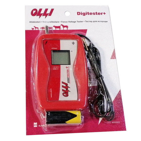 Тестер измеритель напряжения электроизгороди Olli Digitester Plus 