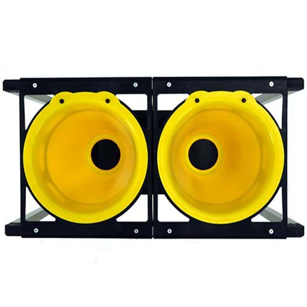 Установка для убоя кур 2 конуса пластик, алюминий