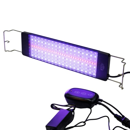 Светильник LED Boyu ZN-50 40Вт ультратонкий для аквариума c Wi-Fi, таймером, черный