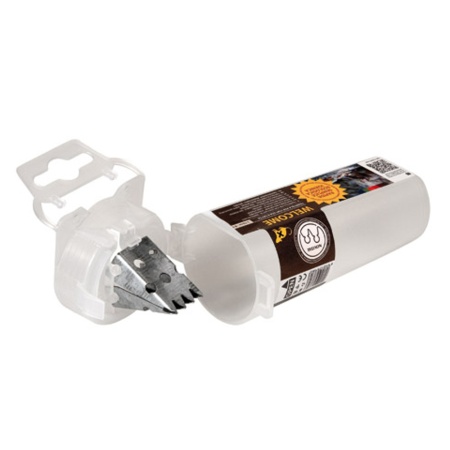 Мышеловка одноразовая пластиковая L12см Ø5 см