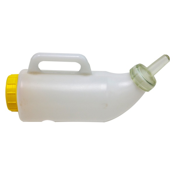 Бутылка для кормления теленка с силиконовой соской, 2 л