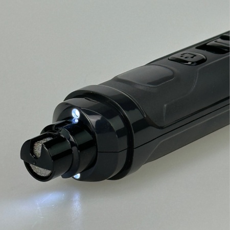 Гриндер для кошек и собак Petwant N30 USB, подсветка, LED индикатор, 2 скорости, серый