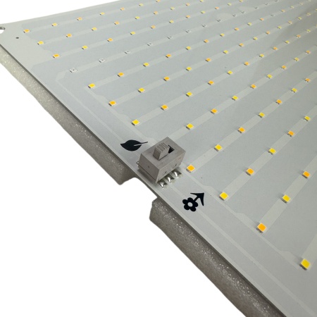 Светодиодная лампа Quantum board 240W HobbyFarm с регулировкой для растений, теплиц, гроубокса, гидропонных систем