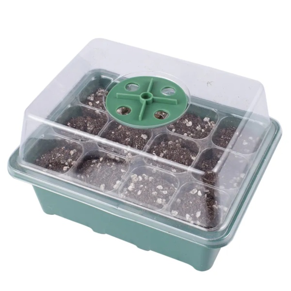 Мини парник HobbyFarm, 12 ячеек, для рассады, 10 шт.