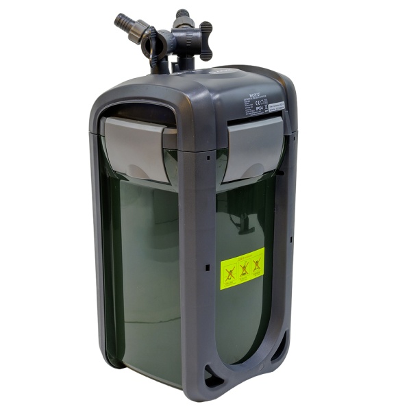 Фильтр внешний Boyu DGN-520 с УФ стерилизацией для аквариума 150-550 л с регулятором канистровый 1610 л/ч