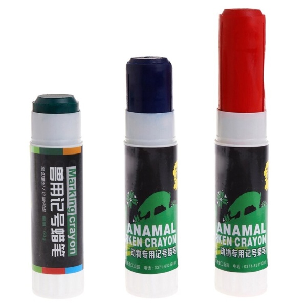 Карандаш-маркер для животных красный