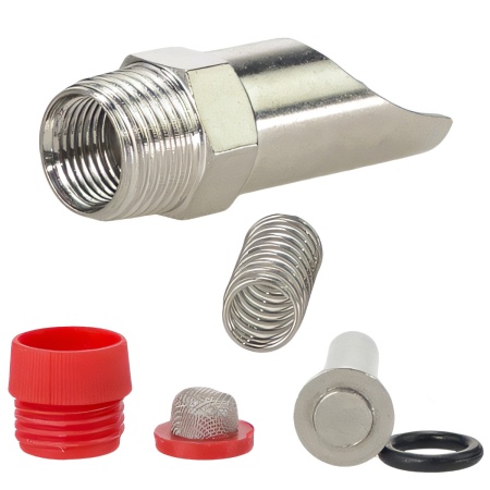 Поилка ниппельная для молодняка и откормочных свиней 1/2 с шестигранником, 10 шт.