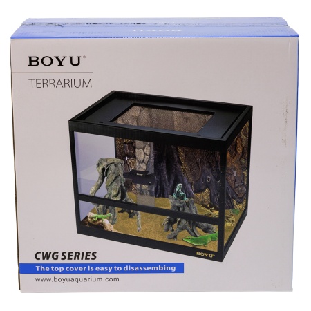Террариум Boyu CWG-300T для рептилий и земноводных 358x218x337 мм