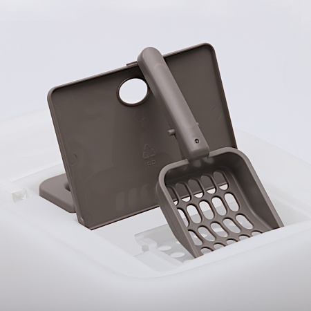 Туалет-домик для кошек Solitude Range 51х38х43 см, темно-серый