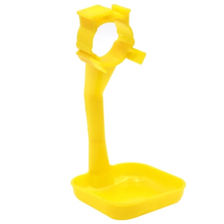 Каплеуловитель на круглую и квадратную трубы, на одной ножке, комплект 10 шт.