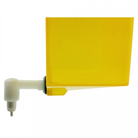 Поилка ниппельная для кроликов и птиц с бачком 0,5 л 90° Monoflo