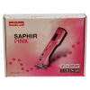 Машинка Heiniger Saphir Pink для стрижки животных, собак, кошек с 2-я аккумуляторами и лезвием #10 1,5 мм