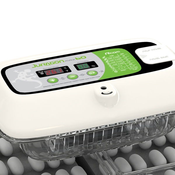 Инкубатор для яиц рептилий Rcom JURAGON MAX 60 автоматический