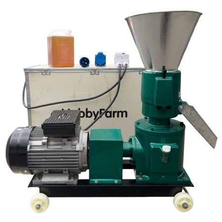 Гранулятор для комбикорма HobbyFarm FP120 диаметр матрицы 120 мм, гранул 3,8 мм, 3 кВт/220 В
