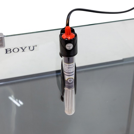 Нагреватель для аквариума Boyu HT-825 25 Вт, терморегулятор, стекло на 20−40 л
