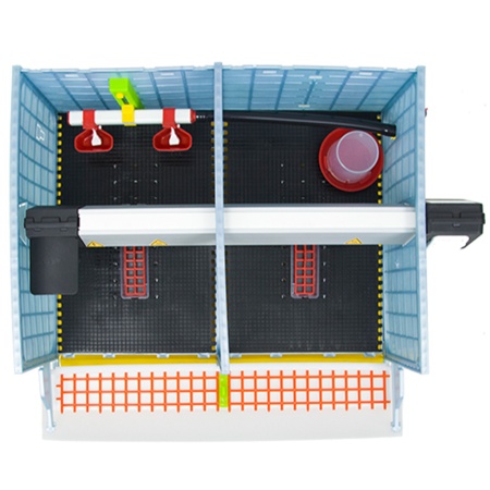 Брудер для цыплят CB25 2 секции, пластиковый