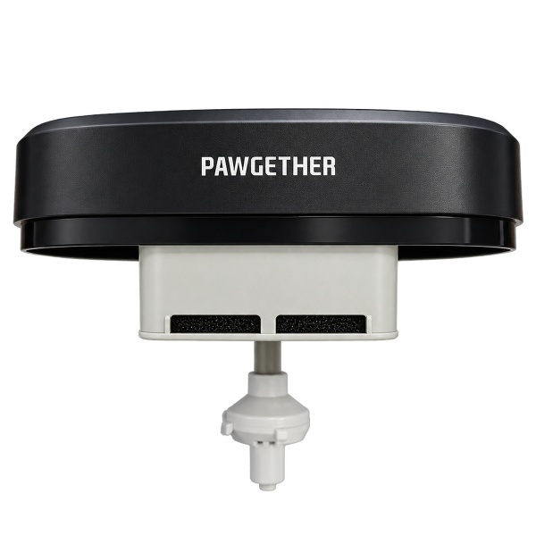 Автопоилка фонтан для собак и кошек Pawgether P900cb, 1.5 л, USB, черная
