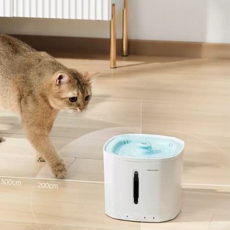 Автопоилка фонтан для собак и кошек Pawgether DRIP1 с датчиком движения, 1.3 л