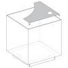 Крышка для аквариума Newa More 50-50W и 50R-50RW, матовое стекло