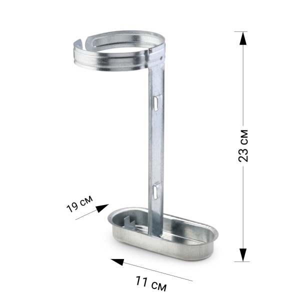 Поилка под бутылку оцинкованная сталь