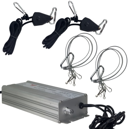 Светодиодная лампа Quantum board 240W HobbyFarm с регулировкой для растений, теплиц, гроубокса, гидропонных систем