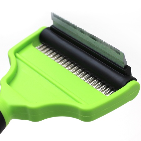 Расческа дешеддер Pet Choice 2 в 1 ширина 76 мм для ухода за шерстью собак и кошек