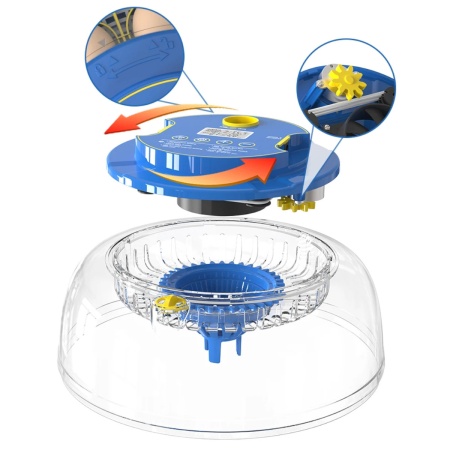 Инкубатор HHD 18H автоматический для яиц 220В/12В от сети и аккумулятора, с овоскопом на 18 яиц