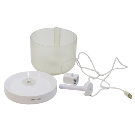 Автопоилка фонтан для собак и кошек Pawgether P200, 2.3 л, белая