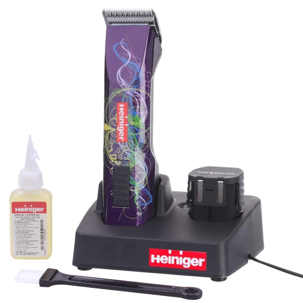 Машинка Heiniger Saphir Style для стрижки животных, собак, кошек с 2-я аккумуляторами и лезвием #10 1,5 мм