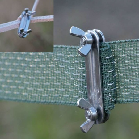 Соединитель для лент шириной 40 мм, винтовое крепление 10 шт.