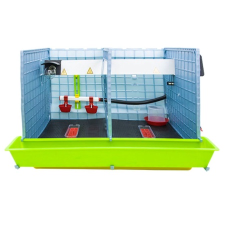 Брудер для цыплят CB40 2 секции, пластиковый