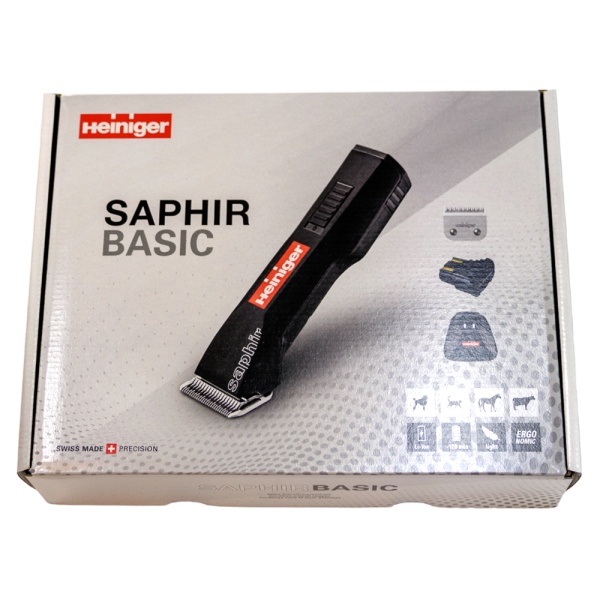 Машинка Heiniger Saphir Basic для стрижки животных, собак, кошек с лезвием #10 1,5 мм