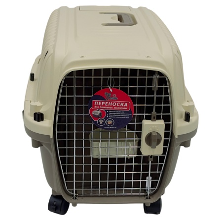 Переноска Superior Range 61х42.5х41 см для кошек и собак Pet Choice с колесиками, авиа стандарт