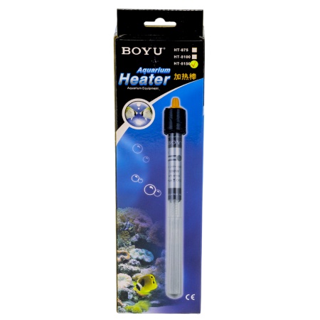 Нагреватель для аквариума Boyu HT-8150 150 Вт, терморегулятор, стекло на 130−190 л