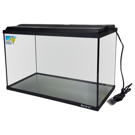 Аквариум Boyu FG-10 37 л с LED-лампой, черный