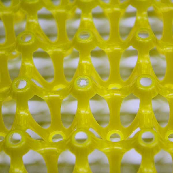 Лоток для куриных яиц желтый