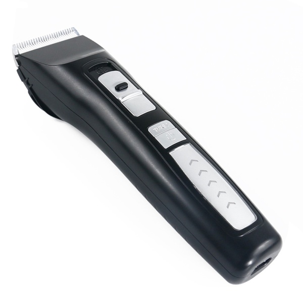 Машинка аккумуляторная для стрижки собак и кошек Petwant 2 скорости, Turbo, керамическое лезвие, черная, USB