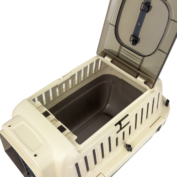 Переноска Superior Range 51х33х33 см для кошек и собак Pet Choice с креплением к ремню безопасности автомобиля