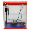 Аквариум Boyu HG-300 панорамный 22 л, LED освещение, дисплей, фильтры, красный