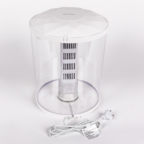 Аквариум Pawgether WF-5 панорамный 10,8 л, настольный с фильтром и светильником