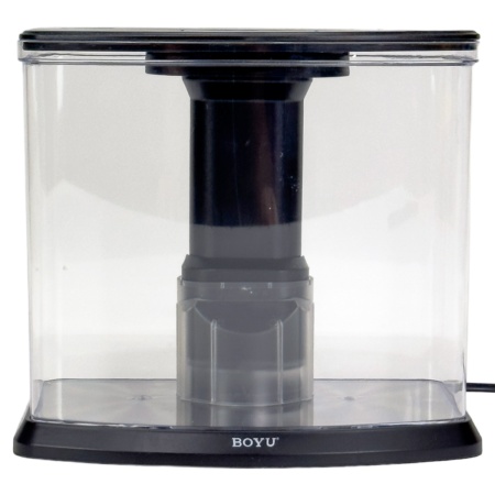 Аквариум Boyu DY-3 Desktop панорамный 3,6 л, настольный с фильтром и светильником