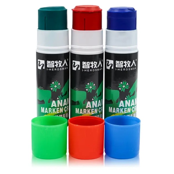 Карандаш-маркер для животных зелёный