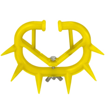 Кольцо против самовыдаивания, 10,5х7,5 см, желтый, комплект 15 шт.