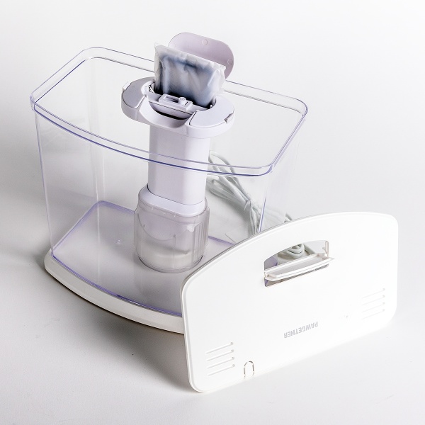 Аквариум Pawgether WF-3 панорамный 3,8 л, настольный с фильтром и светильником