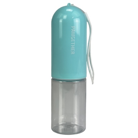 Поилка дорожная Pawgether PG1 для собак и кошек 300 мл, голубая