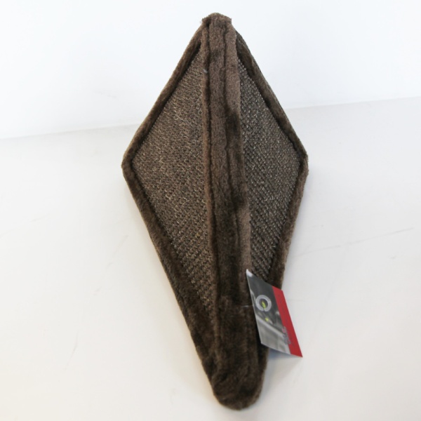 Когтеточка-пирамида 24х24х40 см, коричневый